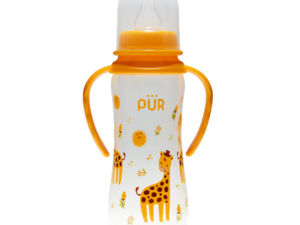 Biberon cu desen si manere