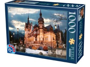 Puzzle Adulti Romania: Castelul Peles Seara
