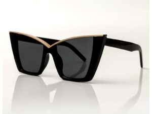 Ochelari de soare cat-eye Madison - Negru