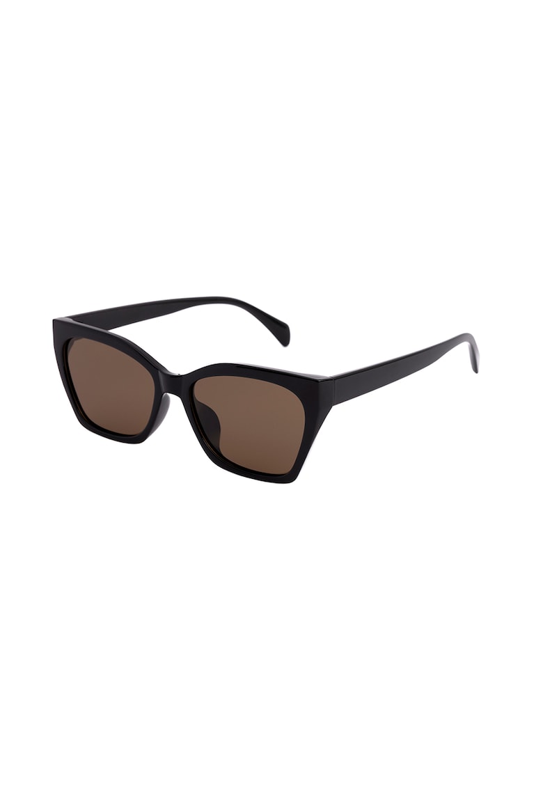 Reducere 79% - Ochelari de soare patrati cu lentie polarizate Alice - Negru/Maro 1 Ochelari de soare patrati cu lentie polarizate Alice - Negru/Maro
