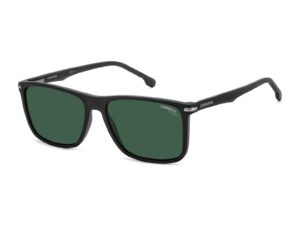 Ochelari de soare patrati cu logo - Negru stins