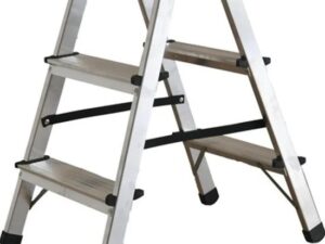 Scara aluminiu dubla 3+3 trepte