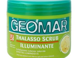 Scrub Exfoliant Iluminant cu Sare Marina si Lamaie