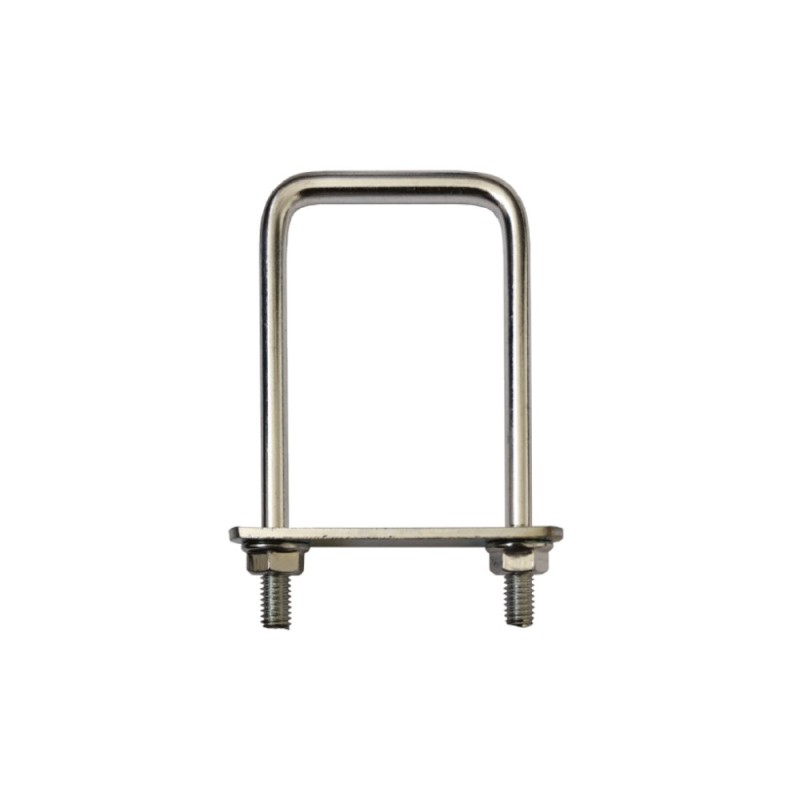 Reducere 18% - Set 10 x Brida Otel Rotund 150 x 70 mm Tip U Fixare Panouri Gard Stalp Rectangular Zincat 1 Set 10 x Brida Otel Rotund 150 x 70 mm Tip U Fixare Panouri Gard Stalp Rectangular Zincat