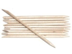 Set 2 x 100 Betisoare din Lemn pentru Cuticule Prima