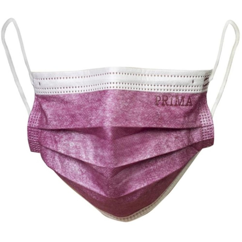 Reducere 14% - Set 2 x 50 Masti Chirurgicale Medicale, Prima, cu Elastic, Grena 1 Set 2 x 50 Masti Chirurgicale Medicale