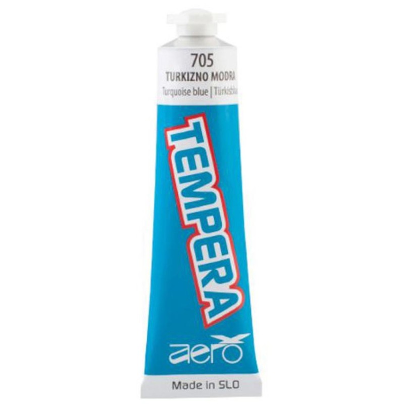 Reducere 25% - Set 2 x Culoare Tempera Aero, Turqouise, 42 ml 1 Set 2 x Culoare Tempera Aero
