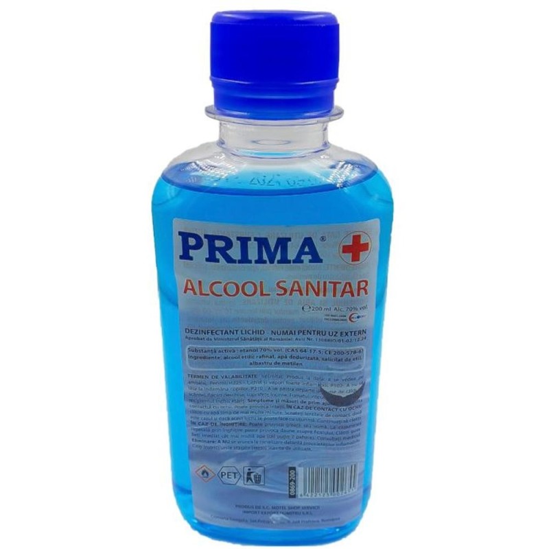 Reducere 14% - Set 3 x Spirt Medicinal Prima, 200 ml 1 Set 3 x Spirt Medicinal Prima