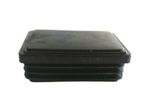 Set 50 x Capace Pentru Stalpi Rectangulari Dimensiuni Stalp 40x20 Material PVC Culoare Negru