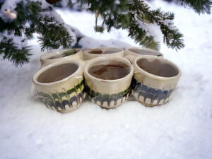 Set canute tuica visinata ceramica de Corund 6
