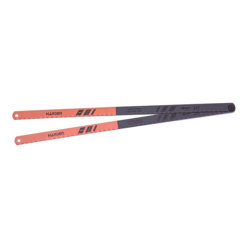 Reducere 14% - Set de 2 Panze de Fierastrau Bi-Metal, 300 mm, Industrial, Harden, 300 mm, 18 Dinti 1 Set de 2 Panze de Fierastrau Bi-Metal