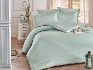 Set Lenjerie de pat double din Satin