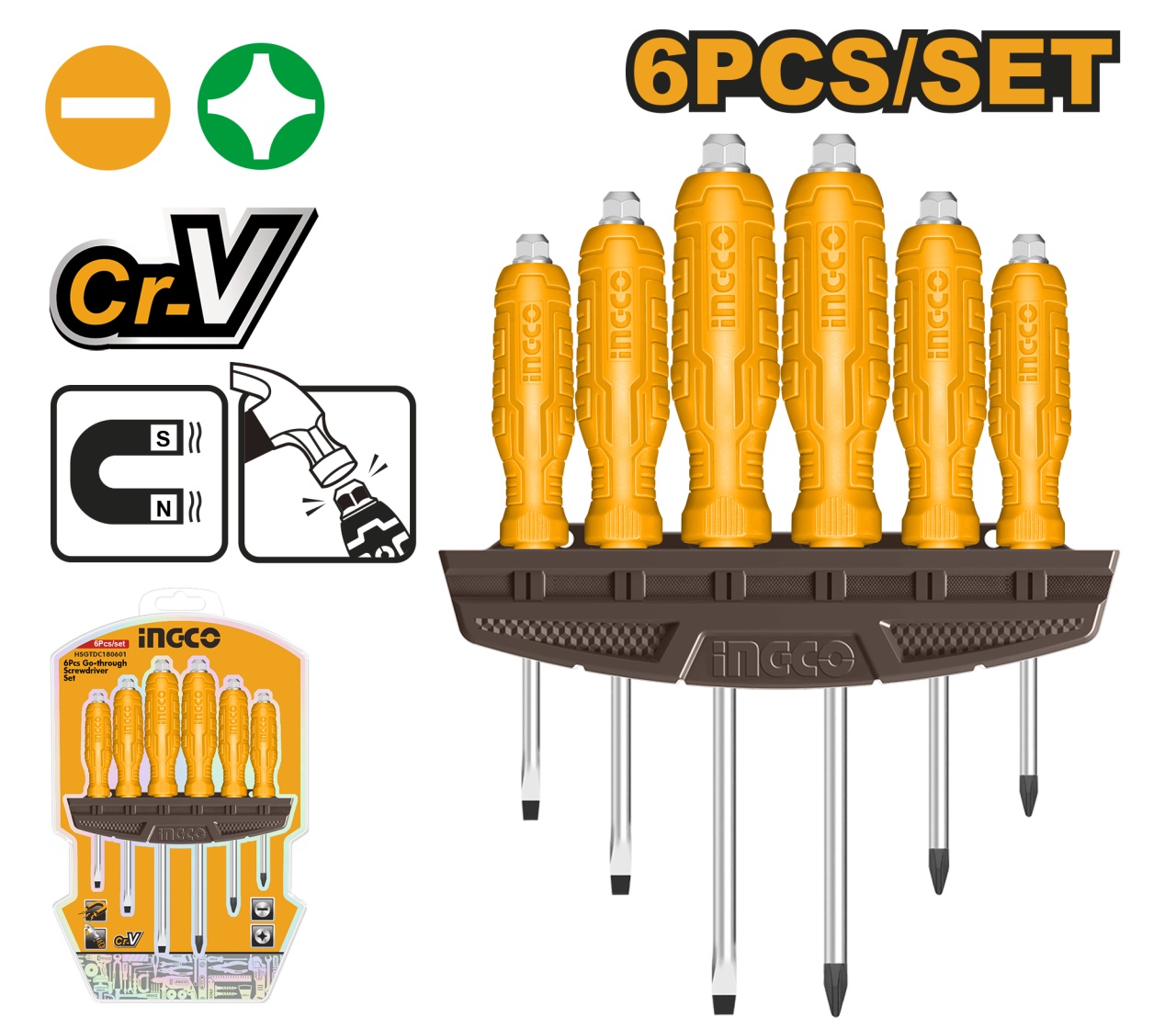 Reducere 41% – Set Surubelnite Mecanice cu Suport Set 6buc 1 Set Surubelnite Mecanice cu Suport Set 6buc