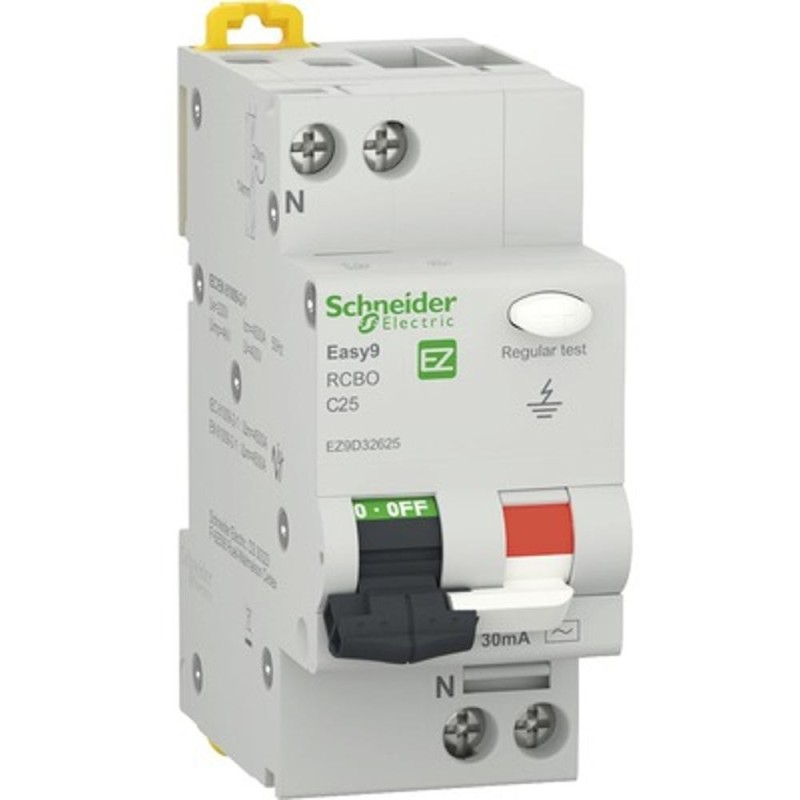 Reducere 14% - Siguranta Electrica Automata, 1P+N 25A, C30MAAC 4.5Ka, 2Mw, Curba C, Schneider Easy9 1 Siguranta Electrica Automata