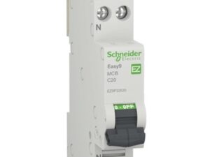 Siguranta Electrica Modulara Schneider 1P+N 20A A9N