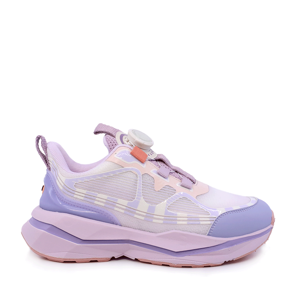 Reducere 33% - Sneakers fetițe Benvenuti lila din material textil 3791FP008LI 1 Sneakers fetițe Benvenuti lila din material textil 3791FP008LI