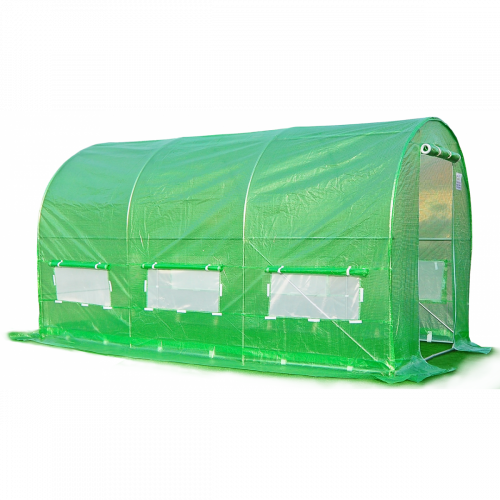 Reducere 9% - Solar / Sera gradina cu schelet metalic 3 x 2 m, verde 1 Solar / Sera gradina cu schelet metalic 3 x 2 m