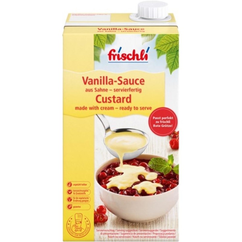 Reducere 14% - Sos de Vanilie UHT, Frischli, 1 l 1 Sos de Vanilie UHT