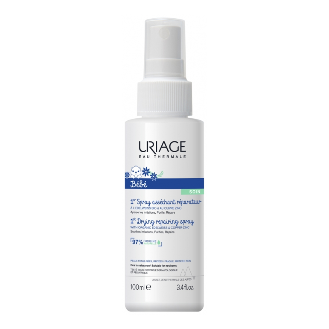 Reducere 18% - Spray anti-iritatii cu zinc 1er Bebe, 100ml, Uriage 1 Spray anti-iritatii cu zinc 1er Bebe