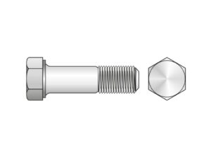 Surub Cap Hexagonal Partial Filetat 931 Inox A4-M20 X 70