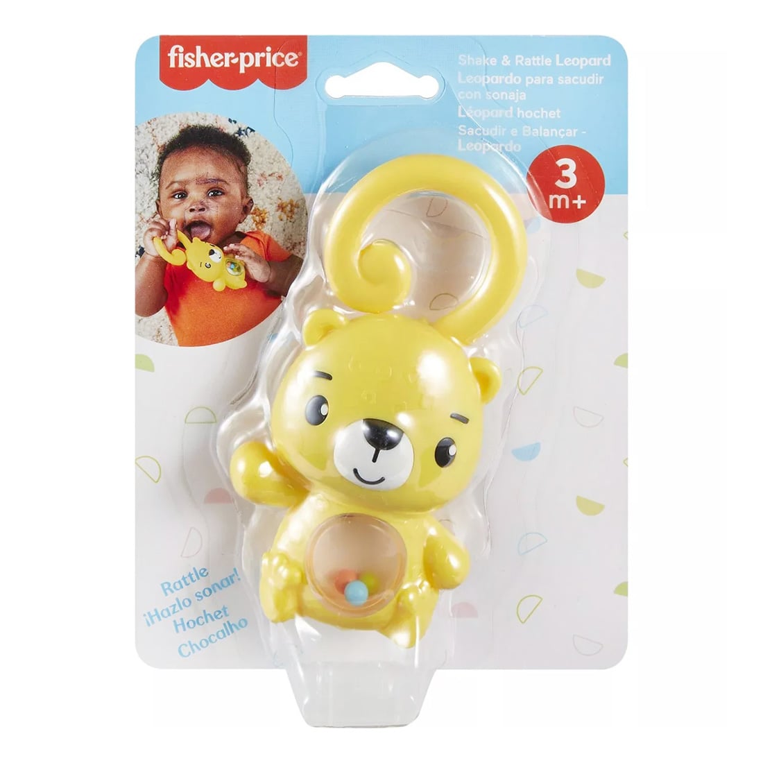 Reducere 50% - Jucarie zornaitoare Fisher Price, Leopard, HKD71 1 Jucarie zornaitoare Fisher Price