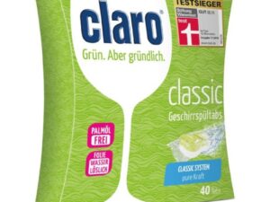 Tablete Ecologice pentru Masina de Spalat Vase Claro Clasic