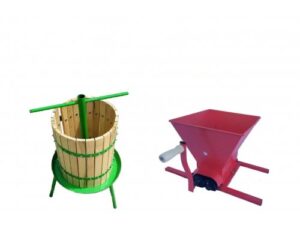 Pachet Promotional - Teasc Presa de Struguri si Zdrobitor Manual de Struguri