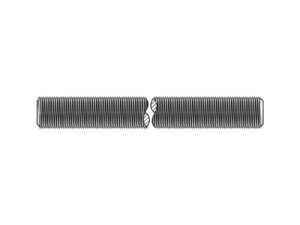 Tija Filetata 1m DIN 975 Inox A2-M10 09752101S