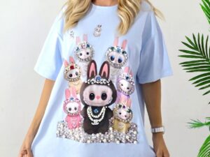 Tricou dama cu print La BuBu