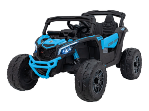 UTV electric pentru copii Can-Am Maverick 4x4 (CA003) Albastru - Autokids.ro