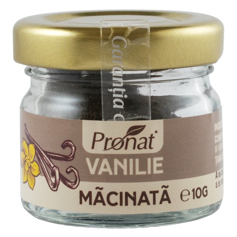 Reducere 14% - Vanilie Macinata, 10 g, Pronat 1 Vanilie Macinata