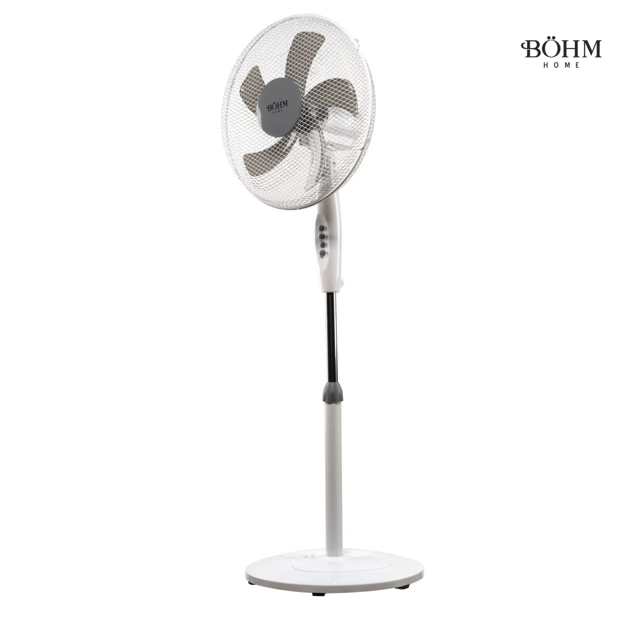 Reducere 47% - Ventilator aer 16''. 125cm reglabil, oscilatie 90 grade, 3 viteze, 50W, 5 pale BÖHM BLSF-4043 1 Ventilator aer 16''. 125cm reglabil