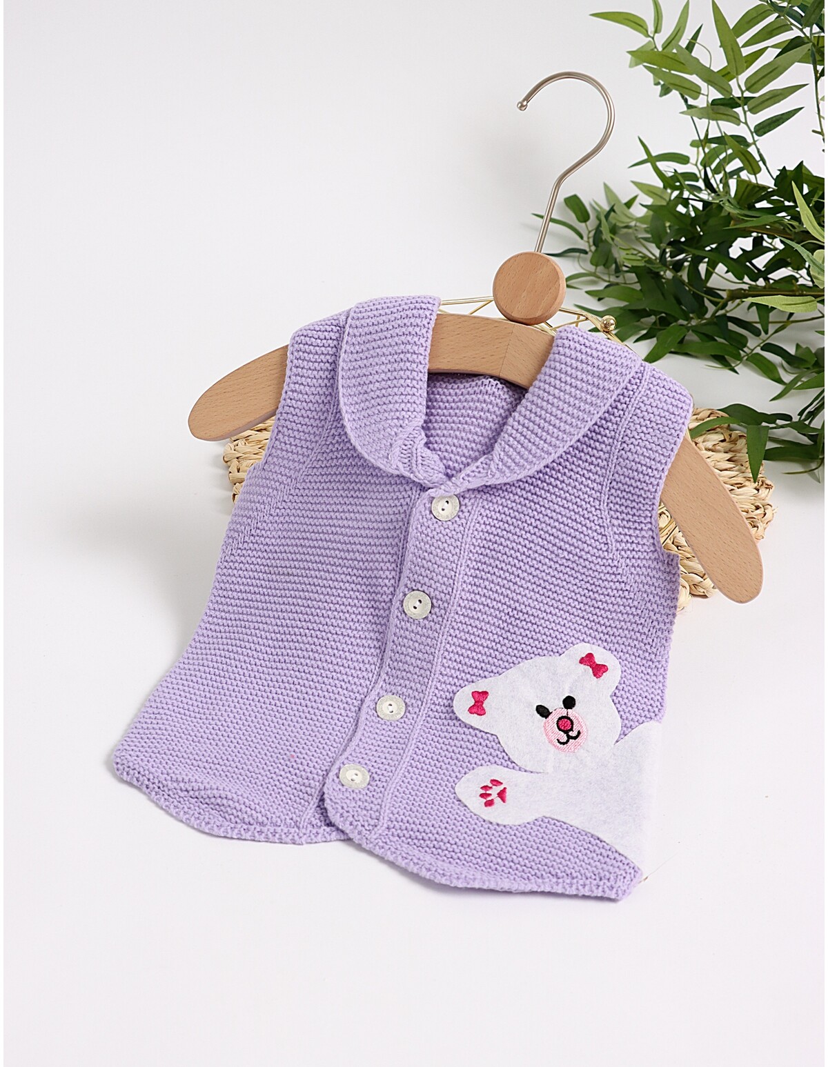 Reducere 20% - Vesta HIDEN BEAR mov 1 Vesta HIDEN BEAR mov