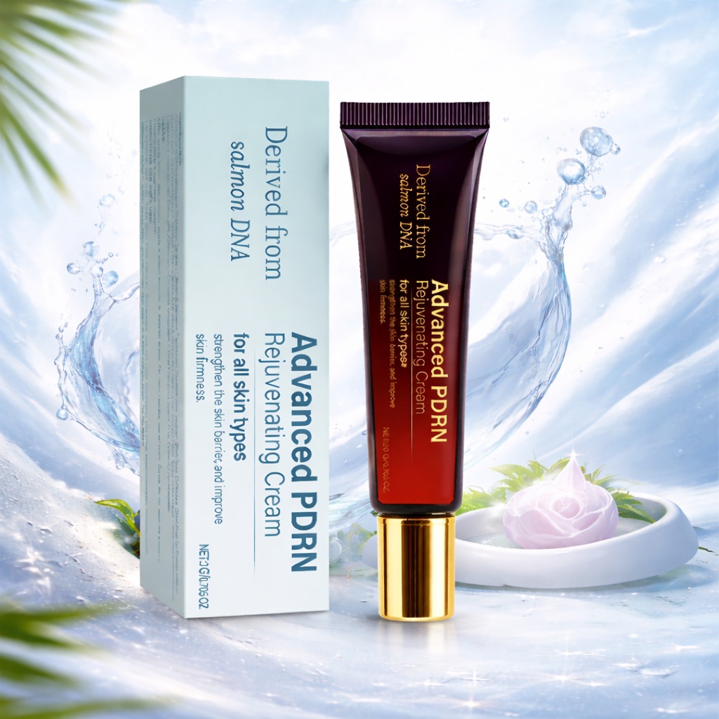 Reducere 25% - Cremă Facială Anti-rid cu PDRN (ADN de Somon) pentru Regenerare Intensă – Fermitate și Hidratare, 20 g 1 Cremă Facială Anti-rid cu PDRN (ADN de Somon) pentru Regenerare Intensă – Fermitate și Hidratare