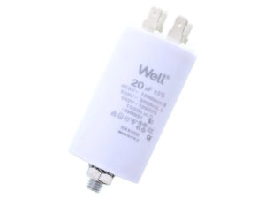 Condensator pornire motor 400V 20uF cu pin