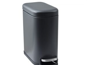 Cos de gunoi pentru baie Slim Black
