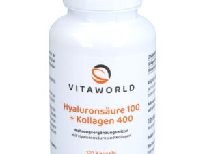 Hyaluronsäure 100+Kollagen 400 Kapseln 120 St