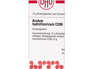 Acidum Hydrofluoricum C 200 Globuli 10 g