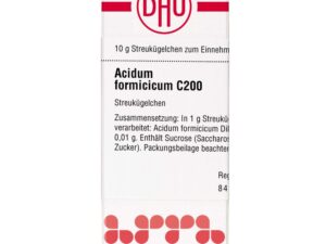 Acidum Formicicum C 200 Globuli 10 g