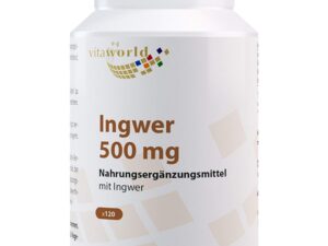 Ingwer Kapseln 500 mg 120 St