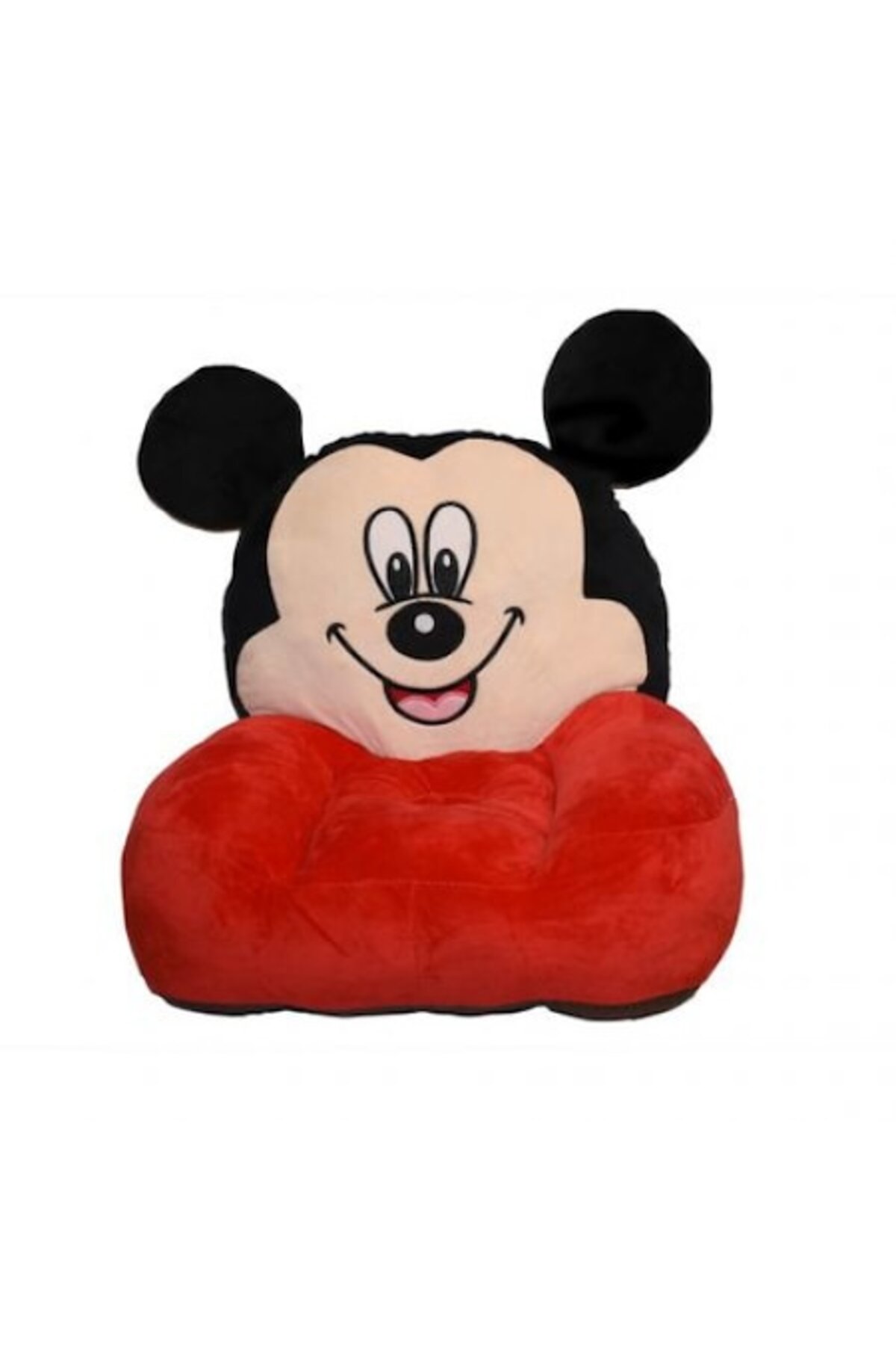 Reducere 55% - Fotoliu de plus Mickey Mouse rosu 1 Fotoliu de plus Mickey Mouse rosu