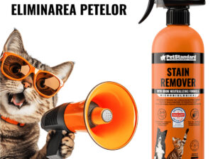 SHAW PetStandard solutie profesionala enzimatica pentru eliminarea petelor cu neutralizare mirosuri câini și pisici