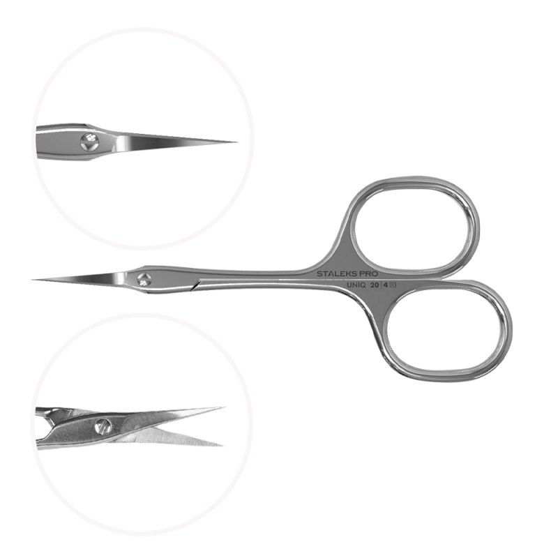 Reducere 20% - Foarfeca cuticule Staleks Pro UNIQ Asimetrice SQ-20/4 1 Foarfeca cuticule Staleks Pro UNIQ Asimetrice SQ-20/4