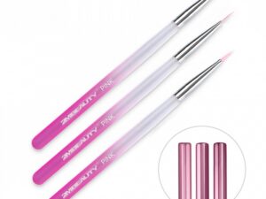 Set 3 pensule 2M Nail Art - Rose