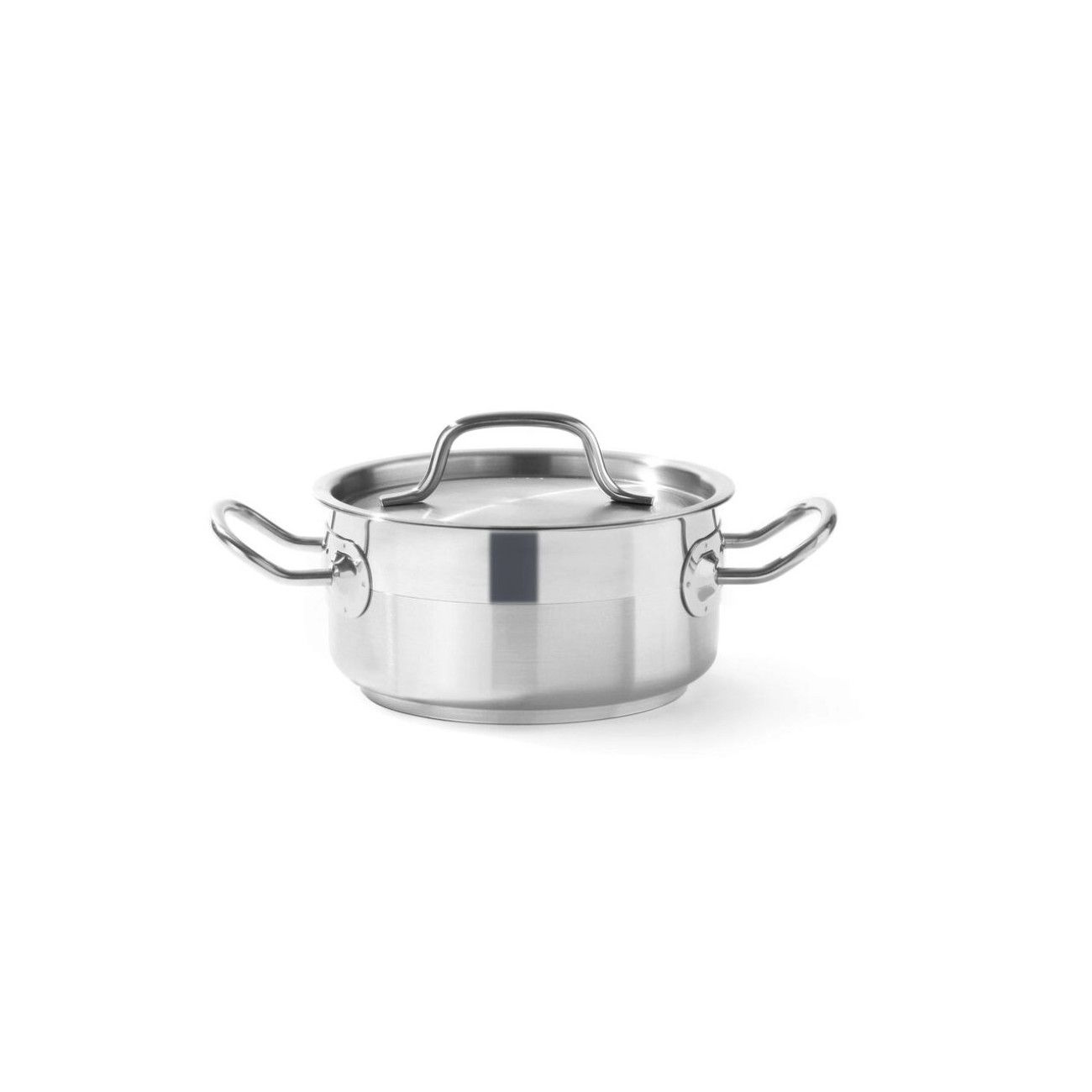Reducere 20% - Cratita profesionala cu capac,capacitate 7,5 litri, inox, diametru exterior 28mm 1 Cratita profesionala cu capac