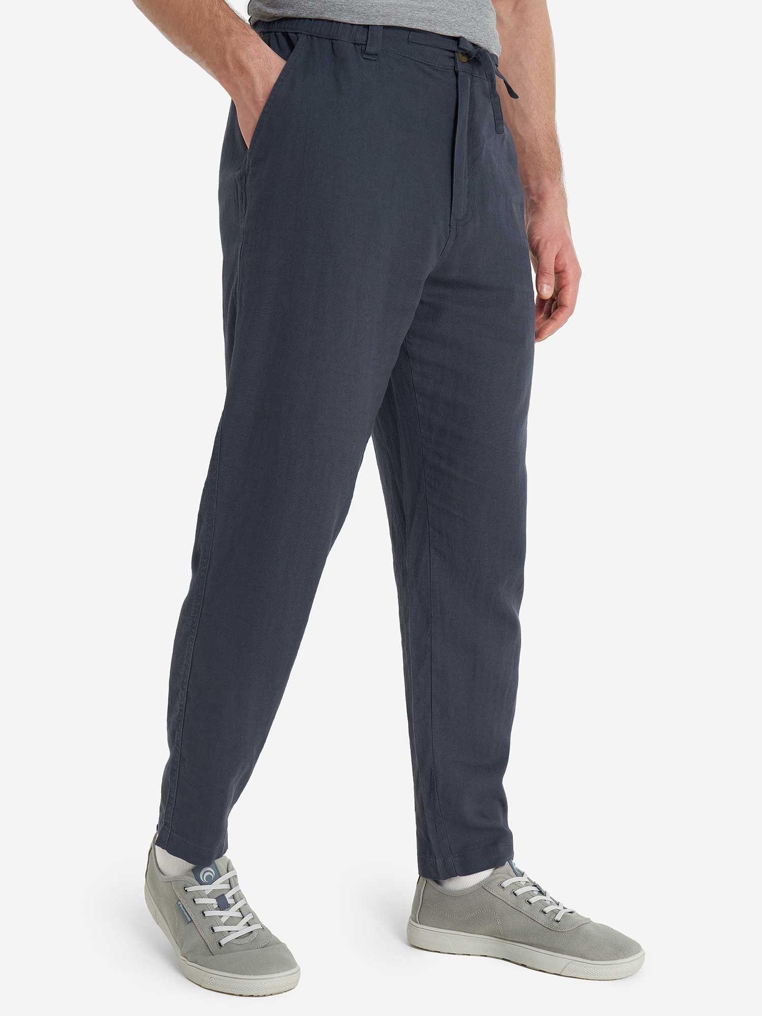 Reducere 60% - Pantaloni Travel Mens Linen 1 Pantaloni Travel Mens Linen