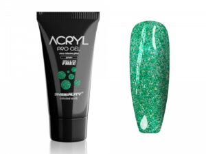 Acryl Pro Gel 2M Hema Free Micro Reflective Glitter Green - 30g