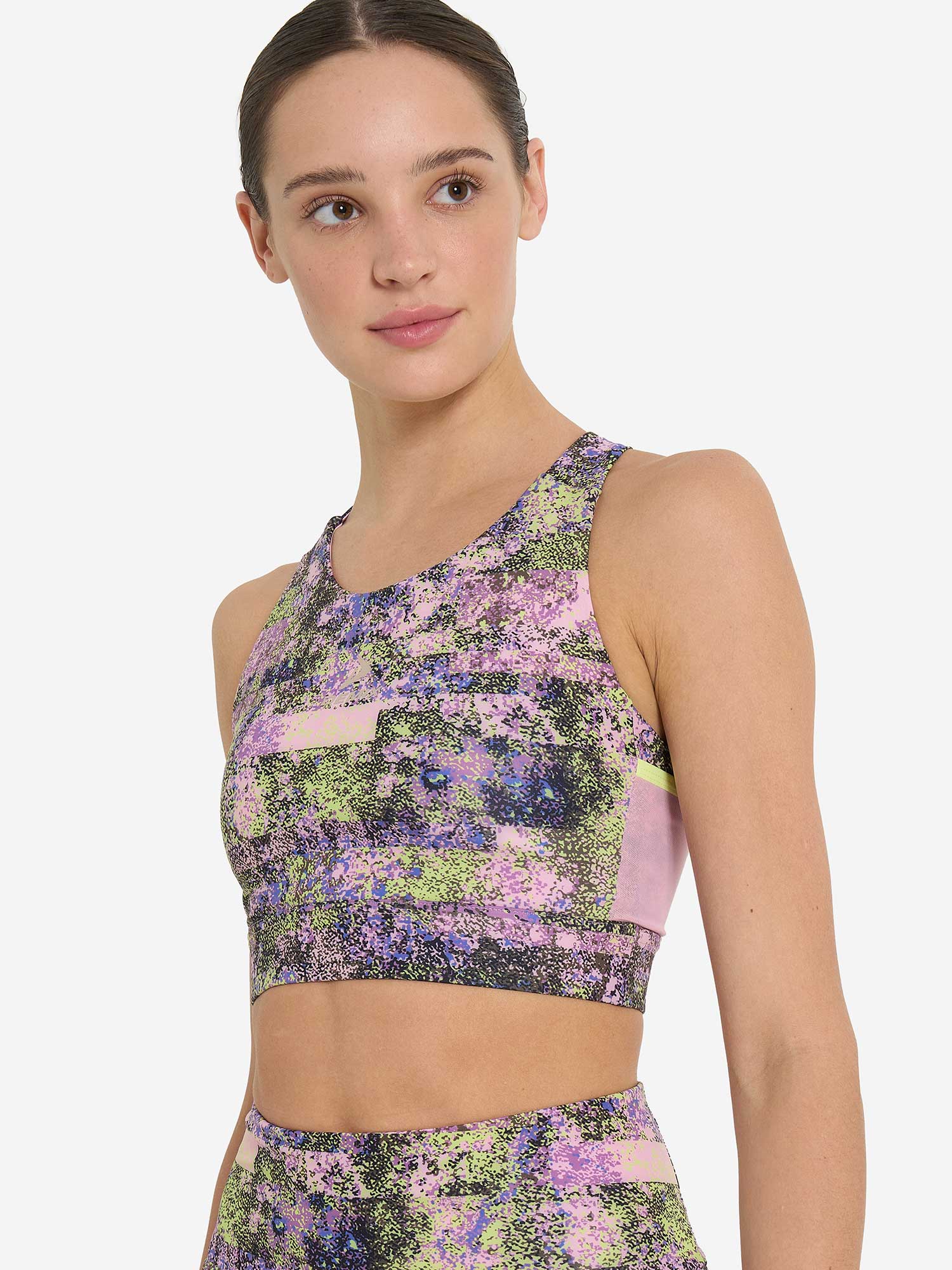 Reducere 40% - Bustiera sport W D Running Trail Aop 1 Bustiera sport W D Running Trail Aop