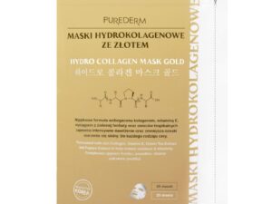 Mască pt față - Hydro Collagen Mask Gold 25 buc - Purederm