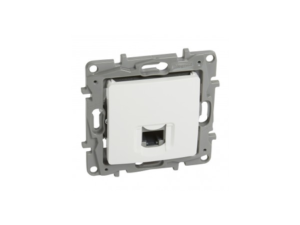RJ 45 Cat.5 UTP priza Niloé - 360° shielded - alb